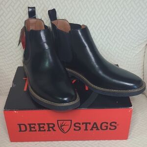 Deer Stags Rockland Black Vega Boots - Size 9 Men's